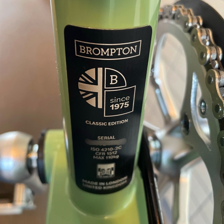 Brompton Classic Edition